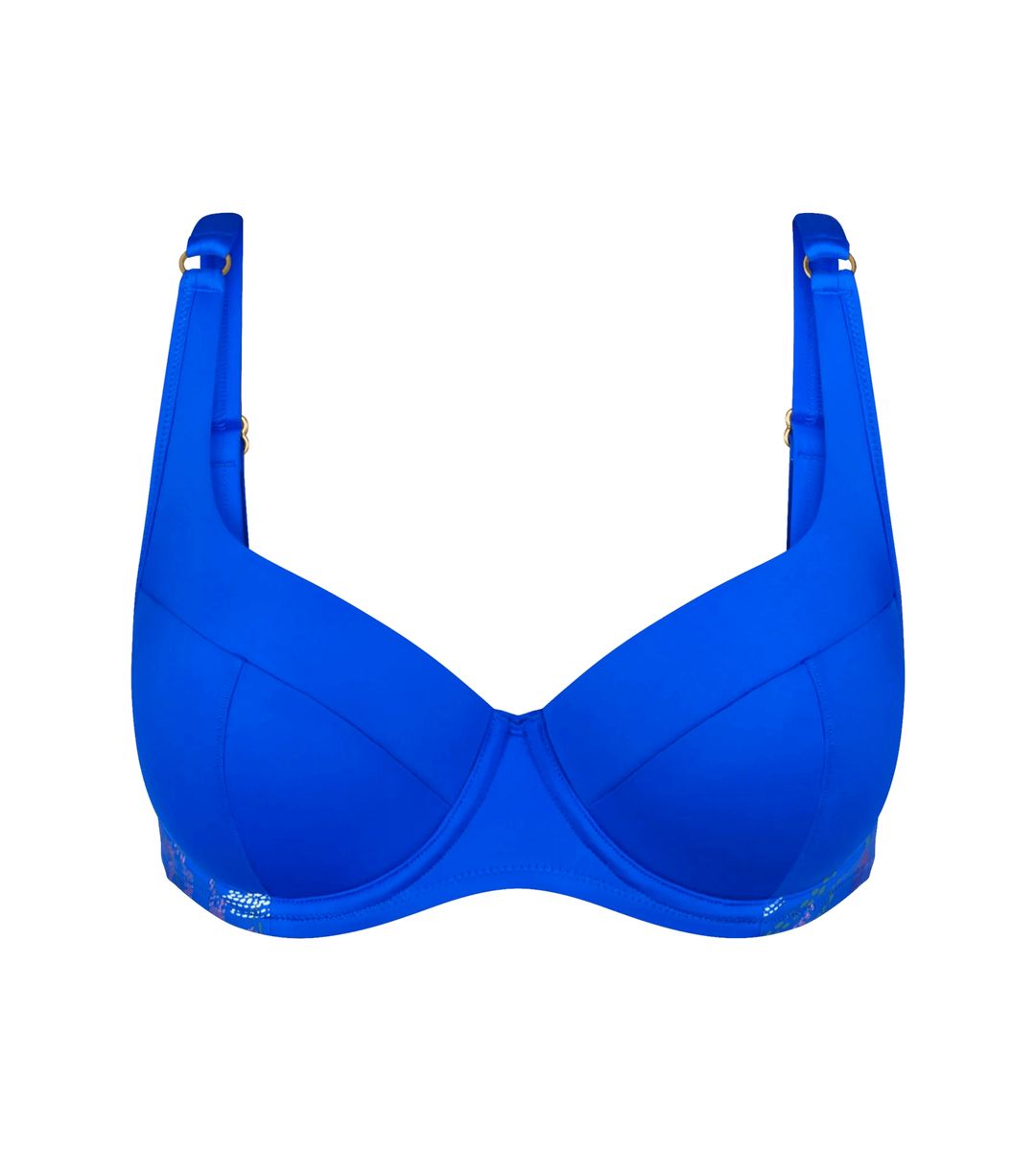 Bügel-Bikini-Oberteil mit Herzausschnitt