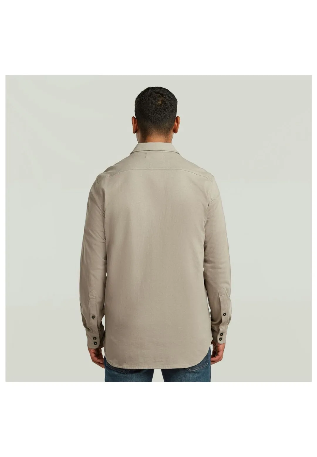 Utility-Overshirt aus Baumwolle mit Taschen