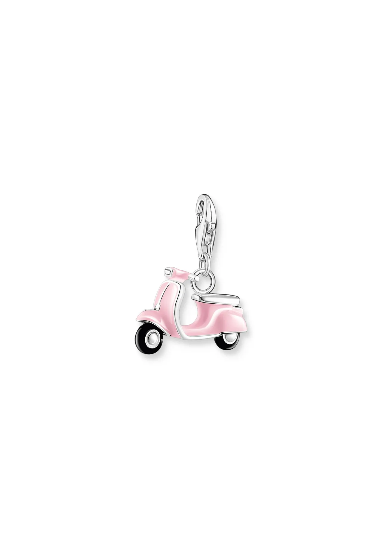Vintage Motorroller Emaille Charm