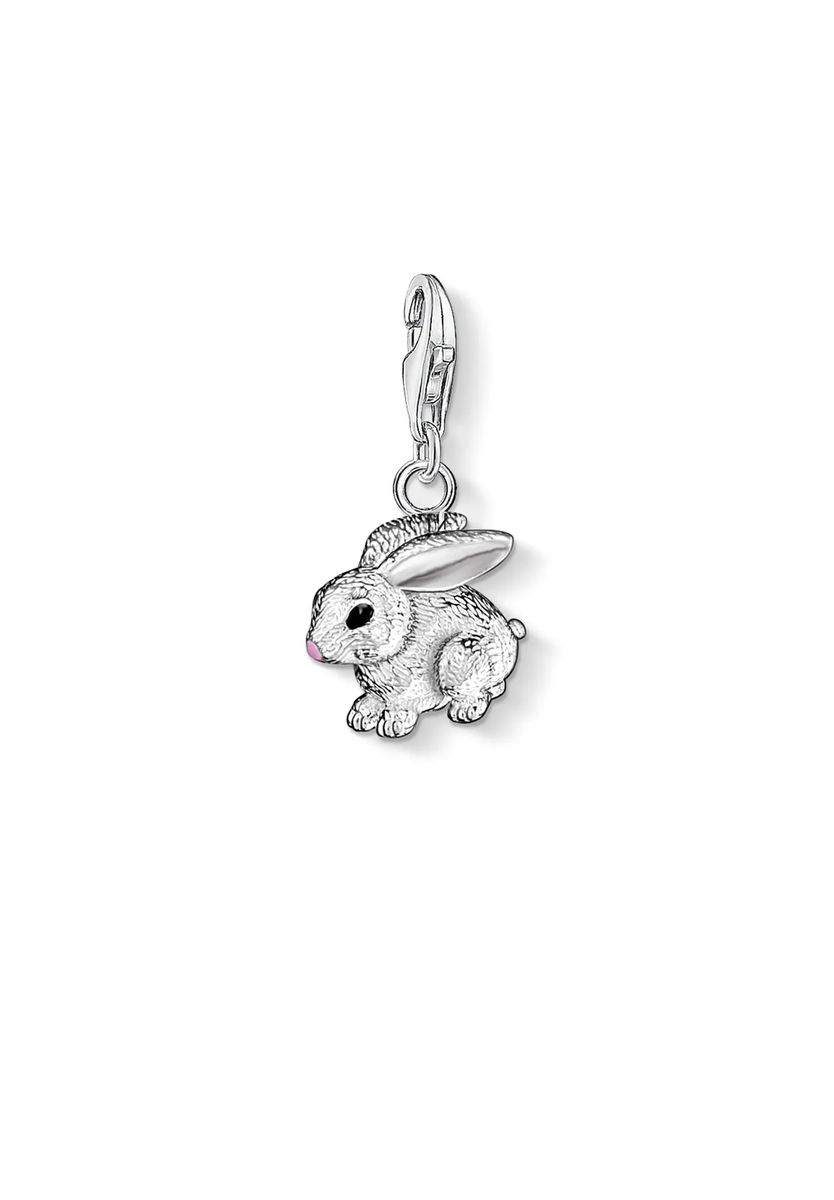 Charmanter Hasen-Anhänger aus Sterlingsilber