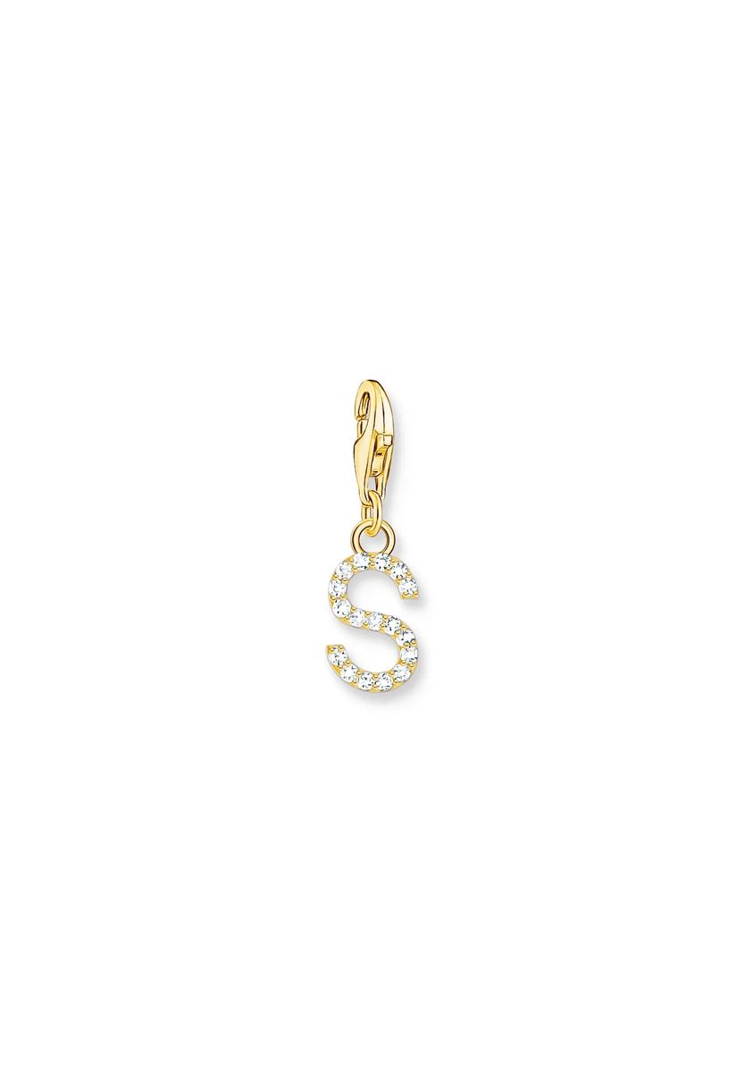 Funkelnder Buchstaben-Charm Buchstabe S