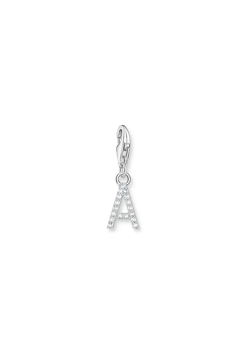 Funkelnder Pavé Buchstaben-Charm A