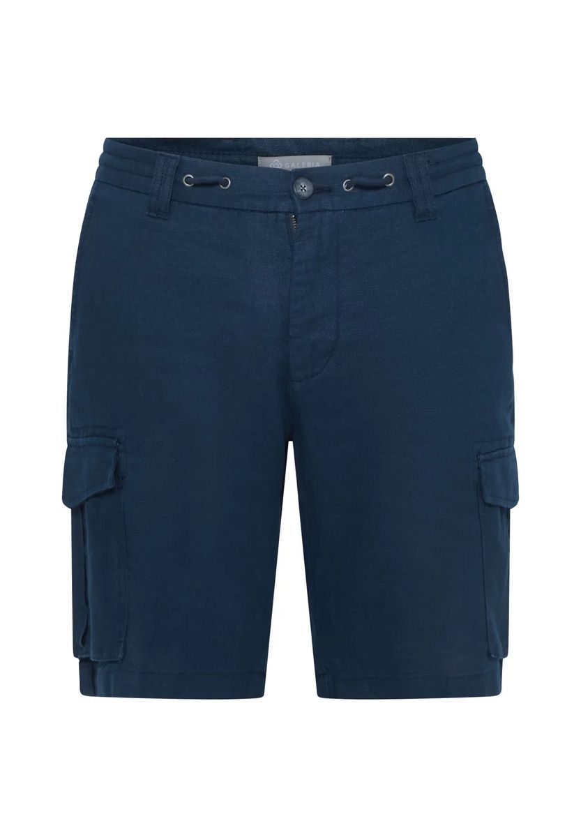 Leichte Cargo-Shorts aus Leinen