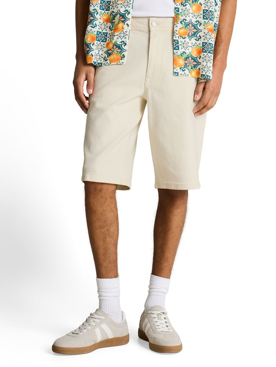 Lässige Five-Pocket Denim-Bermudas
