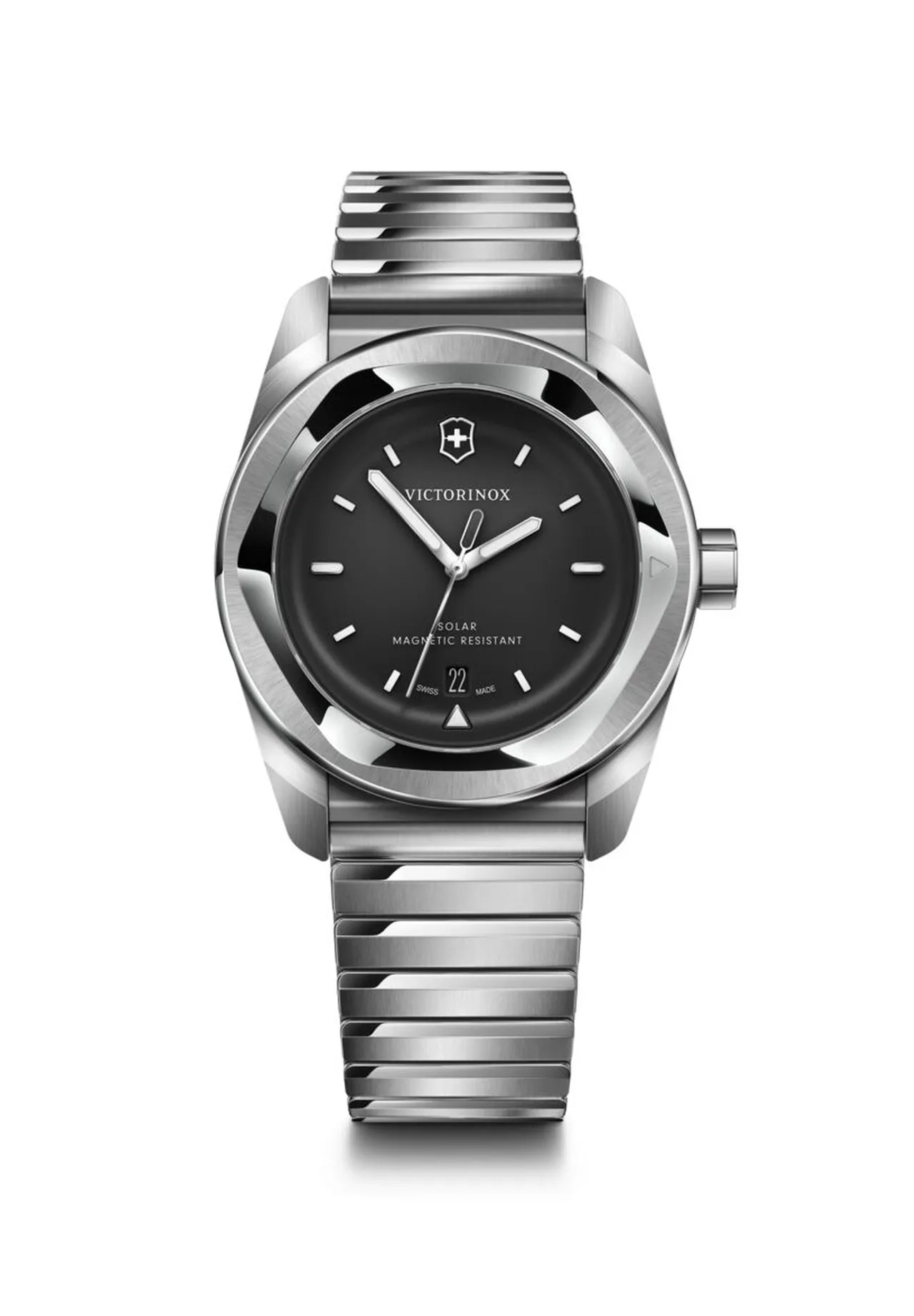 Minimalistische Titanium Solar Armbanduhr