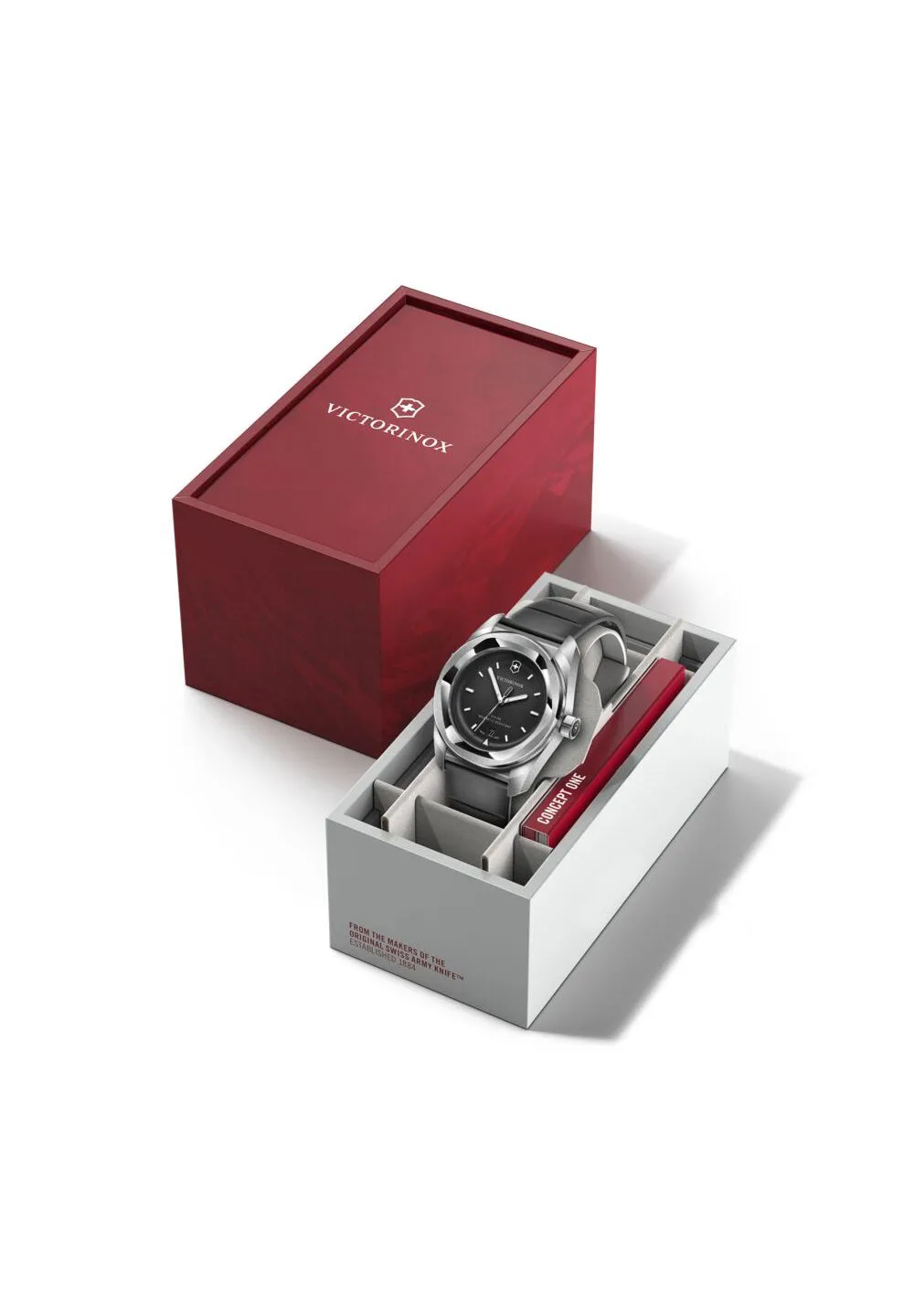 Minimalistische Solar-Armbanduhr aus Edelstahl