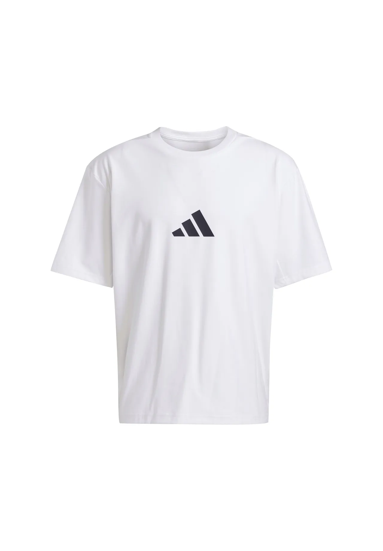 Oversized Minimalistisches Logo-T-Shirt