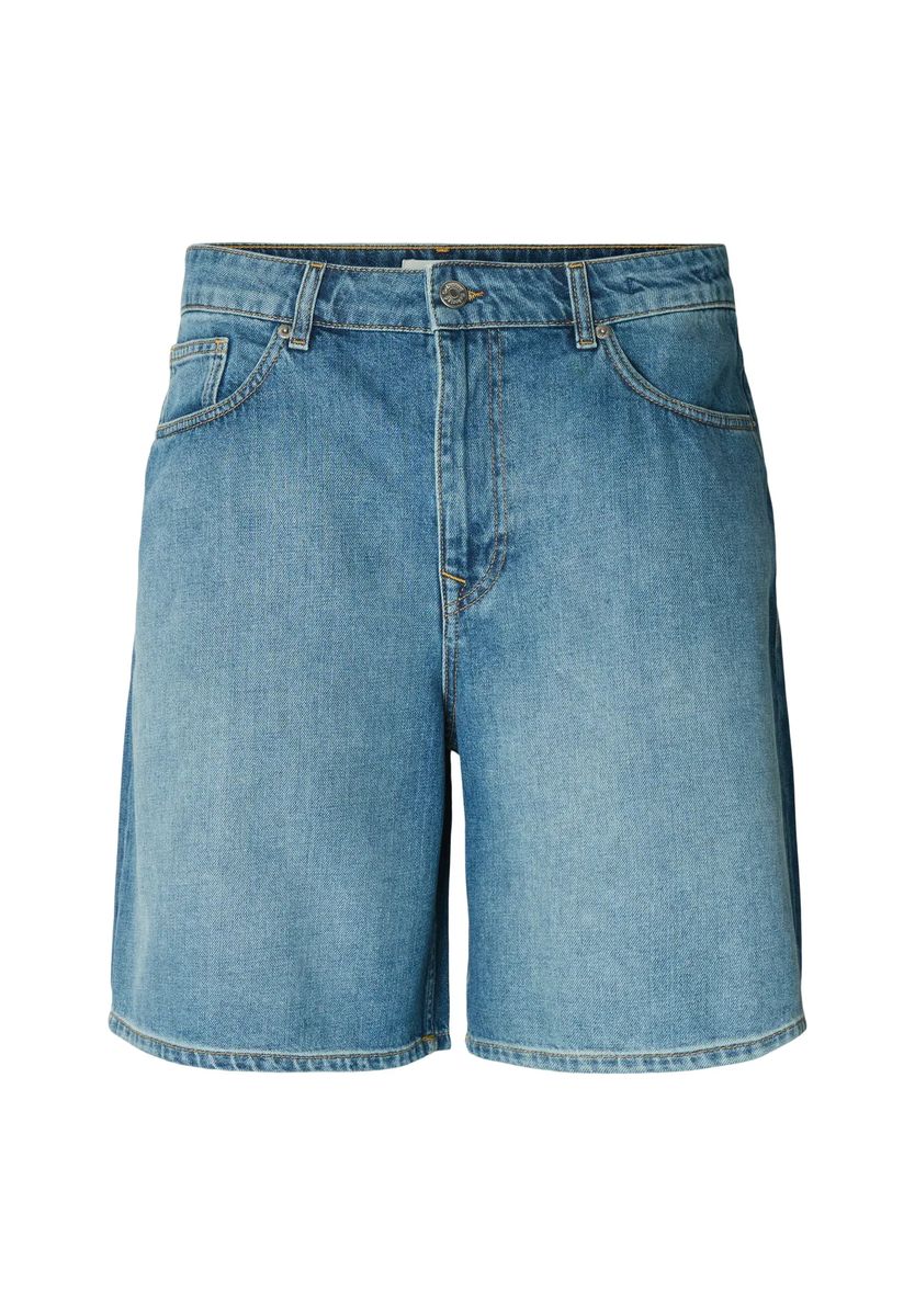 Lässige Denim-Bermuda-Shorts