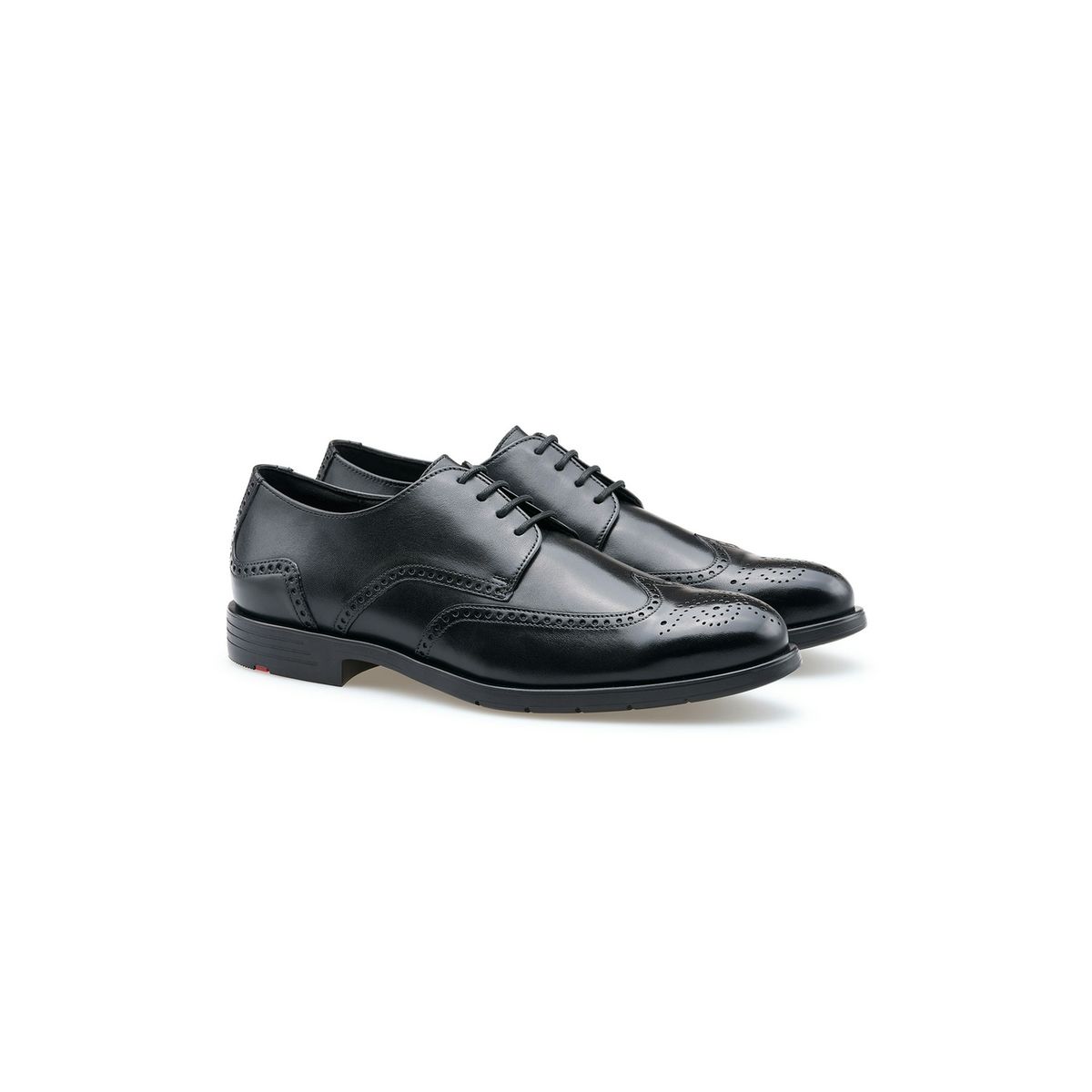 Elegante Brogue-Schnürschuhe mit Lyralochung