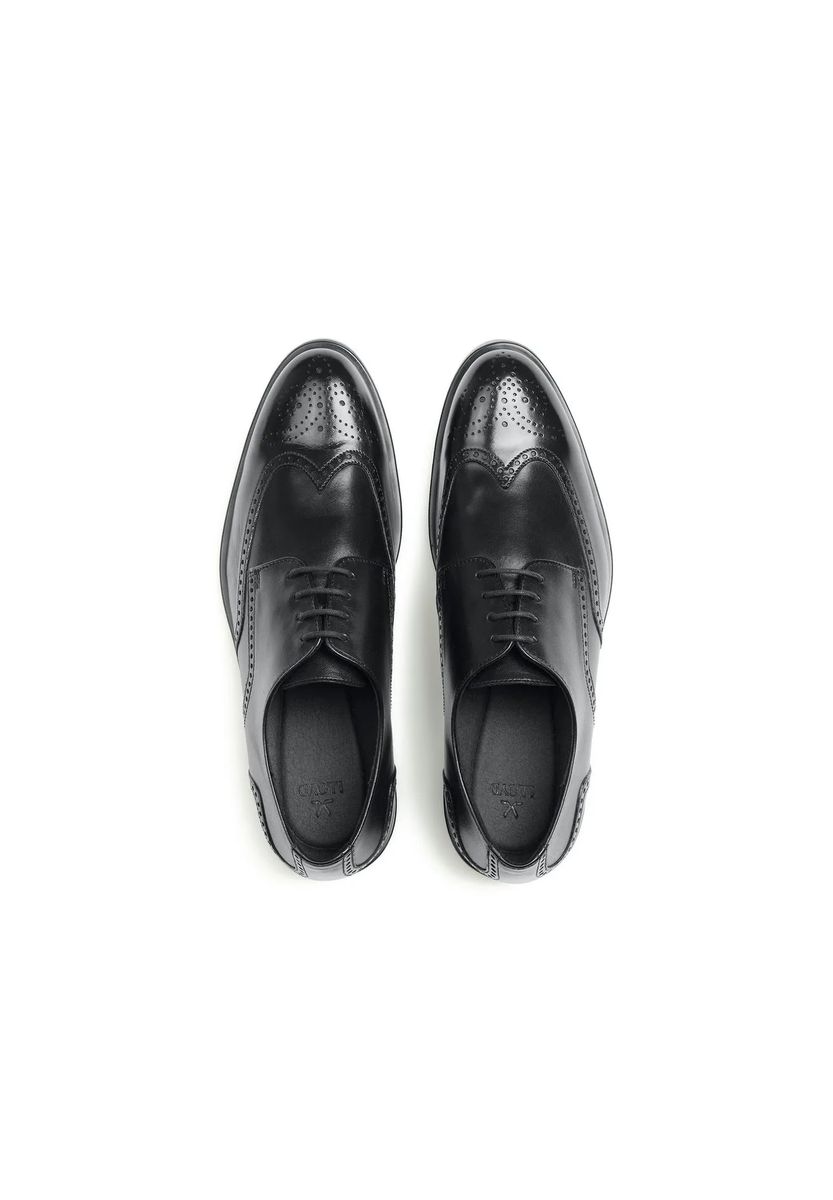 Elegante Brogue-Schnürschuhe mit Lyralochung