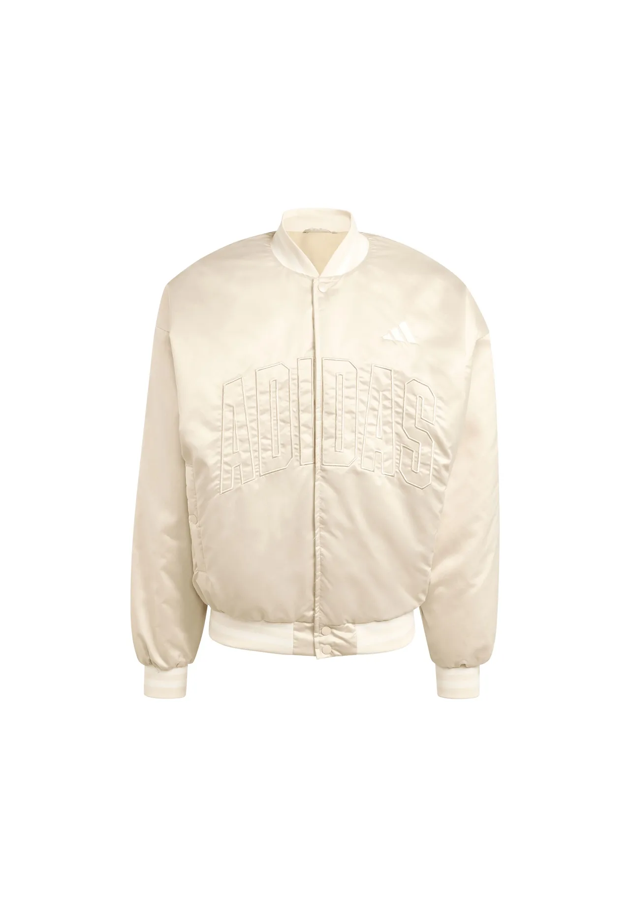 Oversized Satin Stadium Blouson