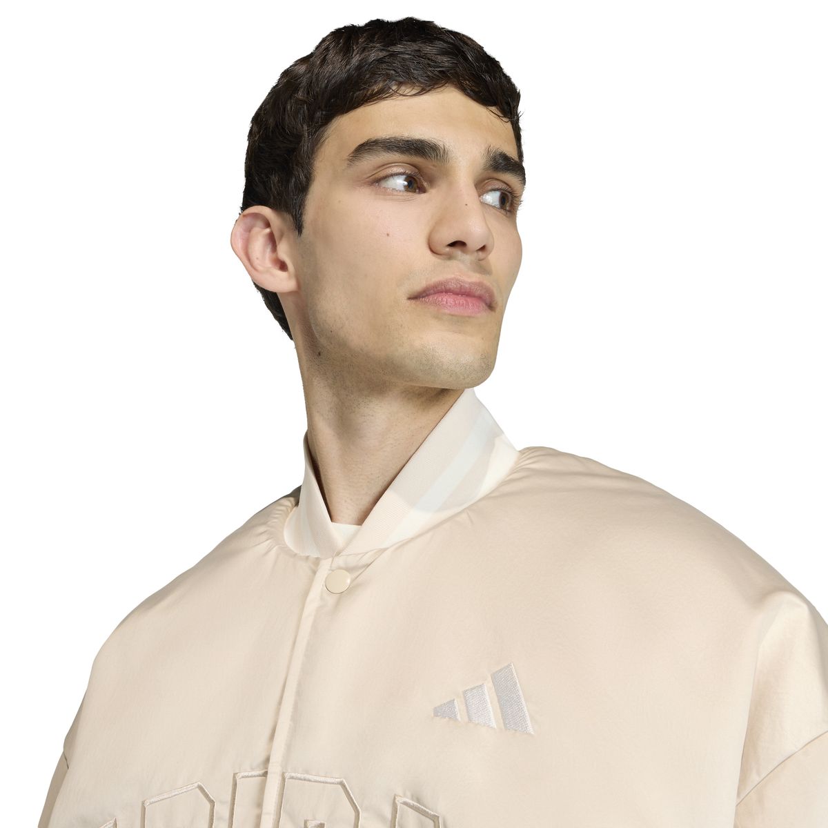 Oversized Satin Stadium Blouson