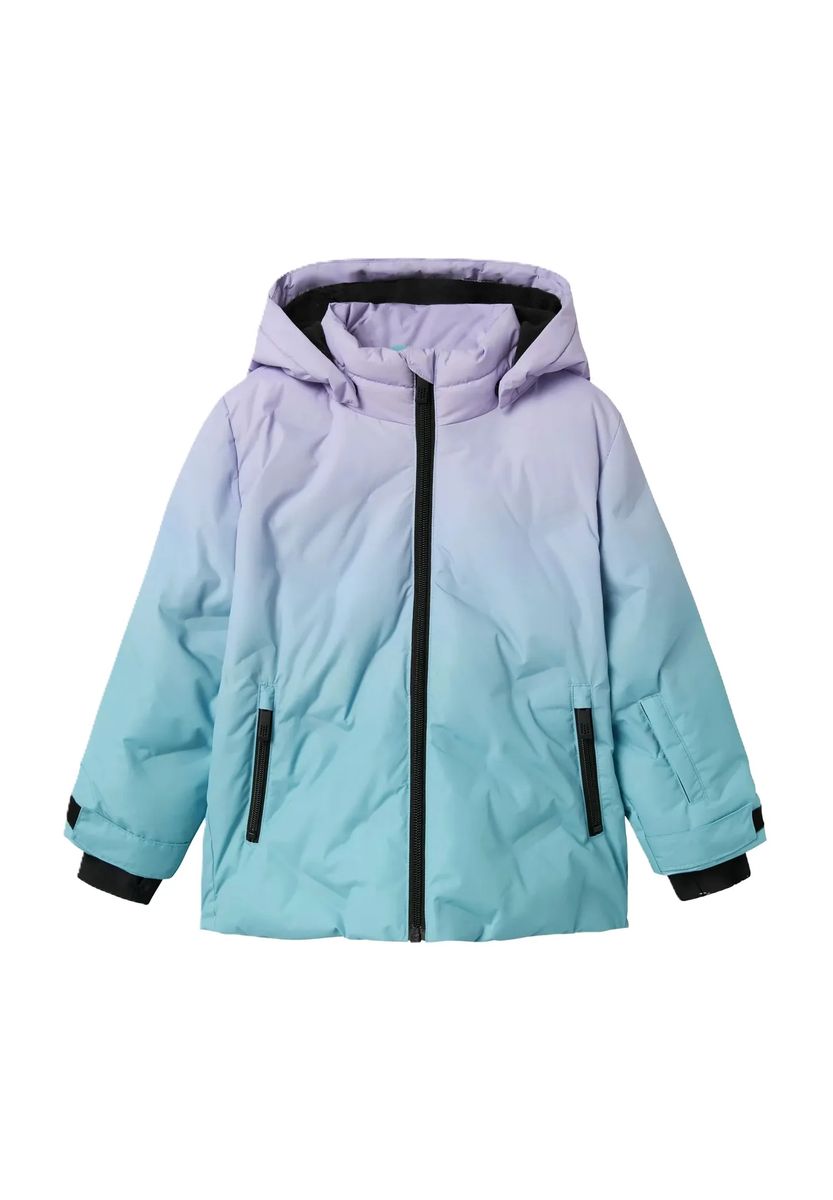 name it® Winterjacke, Stehkragen, für Kinder, türkis, 92