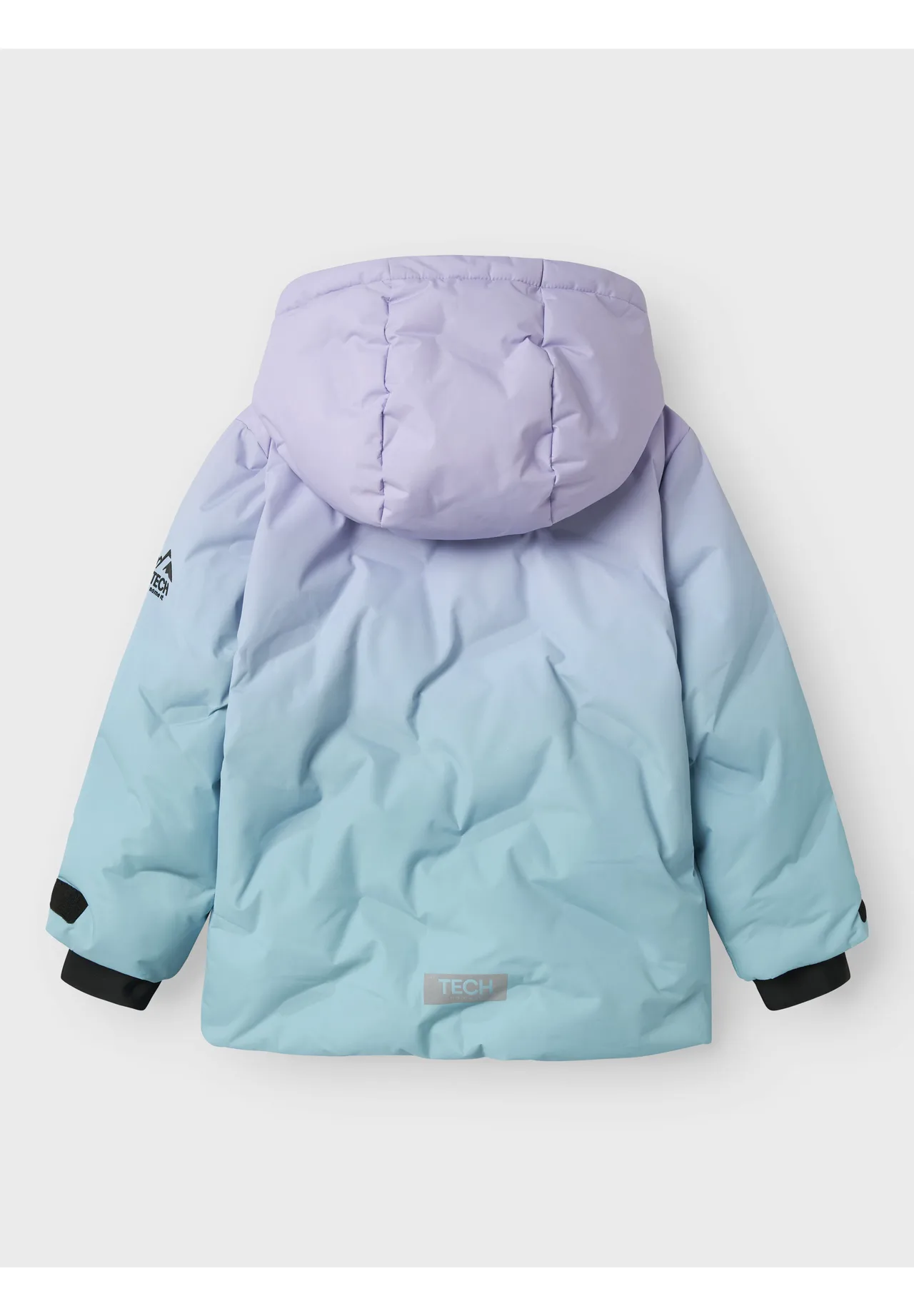 name it® Winterjacke, Stehkragen, für Kinder, türkis, 92