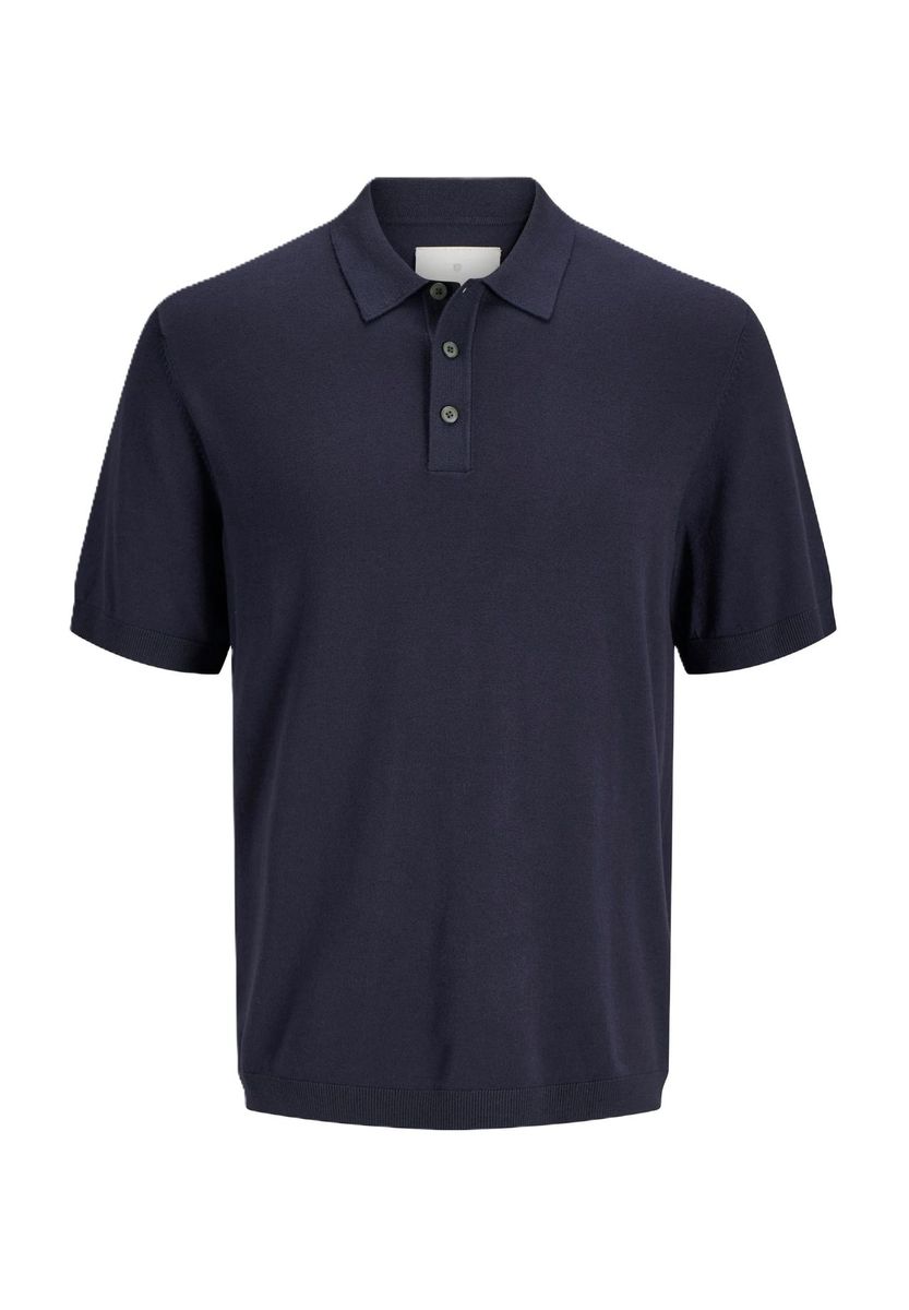 Herren Strick Polo Shirt Essential