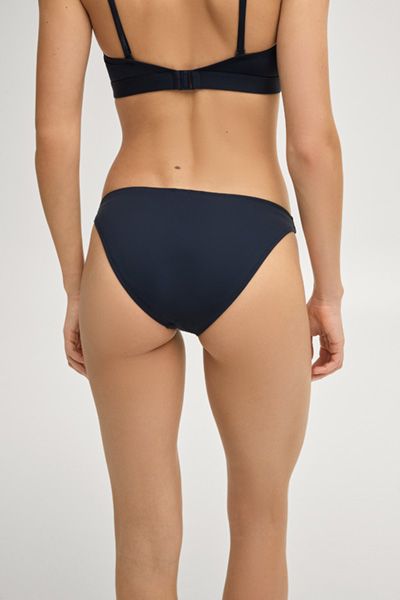 Minimalistische Bikinihose in Dunkelblau