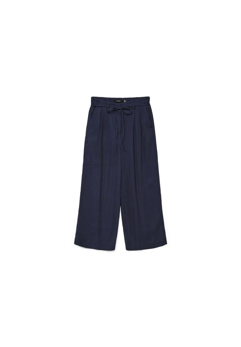 Lässige Cropped Culottes mit Kordelzug