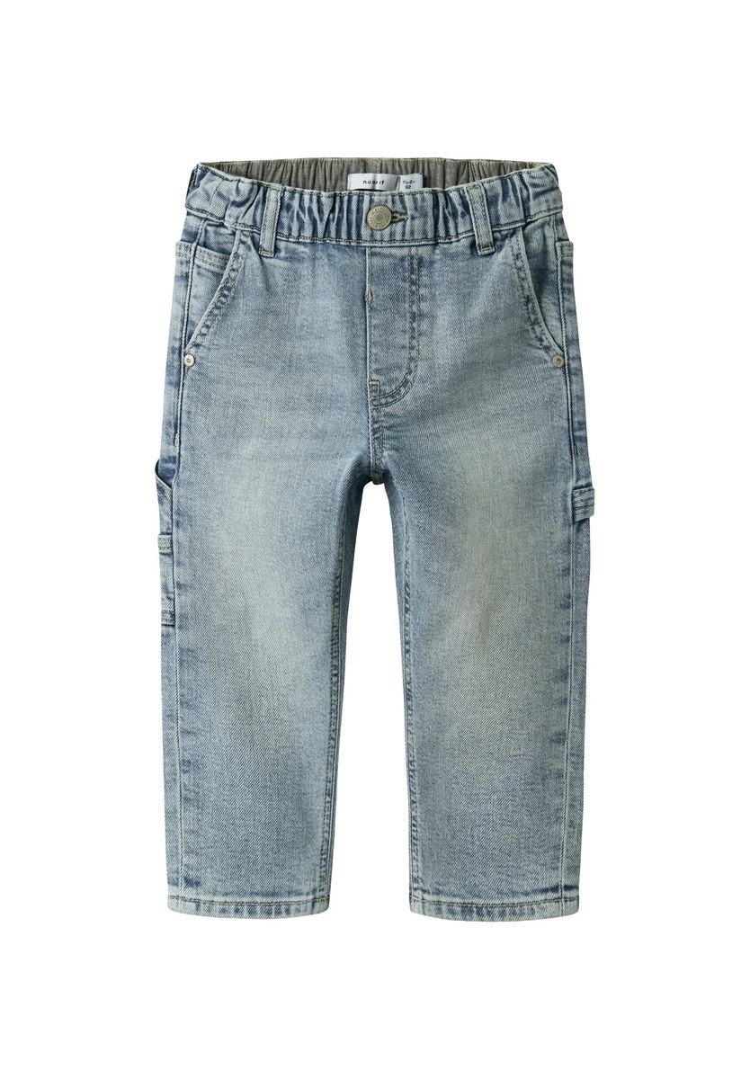 name it® Jeanshose, Five-Pocket, für Kinder, blau, 92