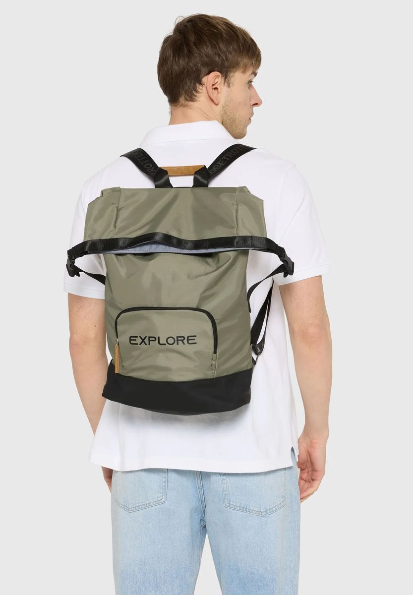 Funktioneller Roll-Top Alltagsrucksack