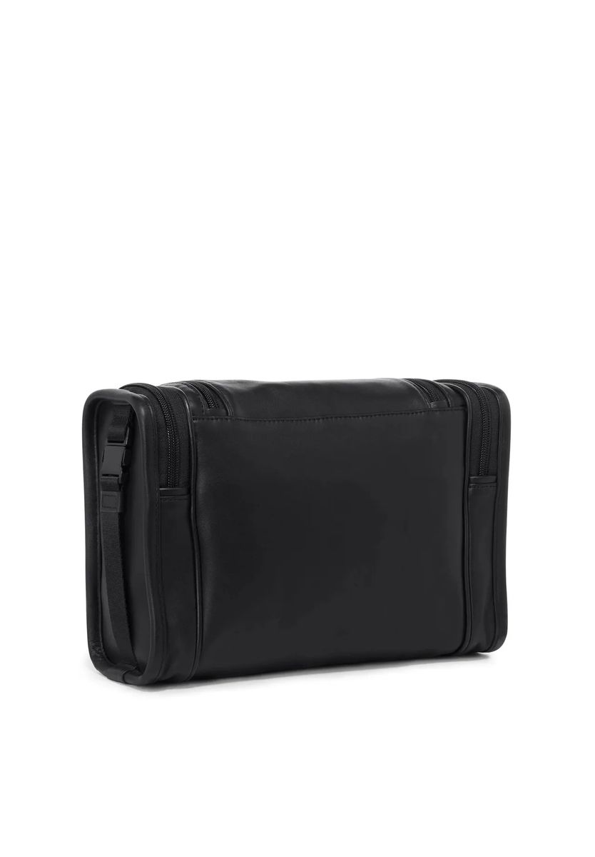 Hängende Reise-Kulturtasche aus Leder
