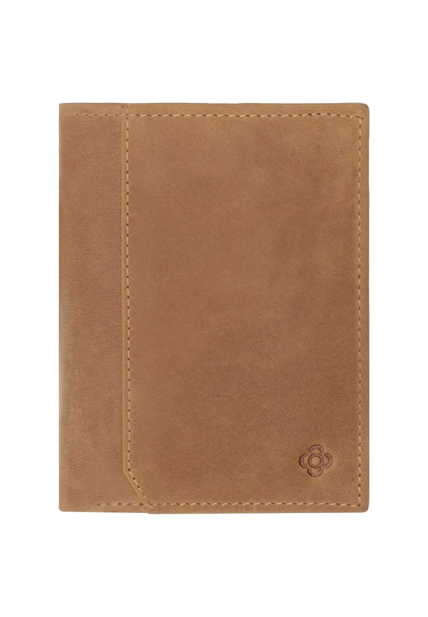 Minimalistische Lederbrieftasche mit RFID-Schutz