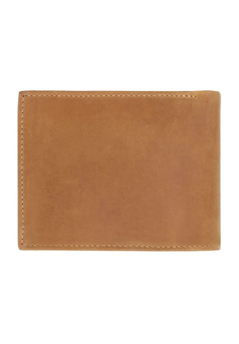 Klassische Lederbrieftasche mit RFID-Schutz