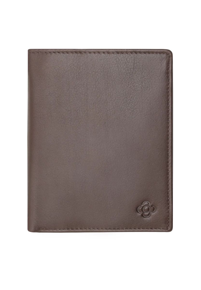 Elegante Lederbrieftasche mit RFID-Schutz
