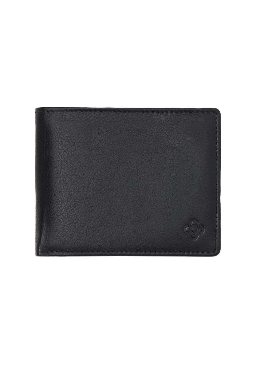 Kompakte Leder-Brieftasche