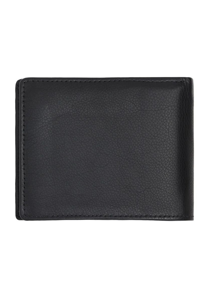 Kompakte Leder-Brieftasche