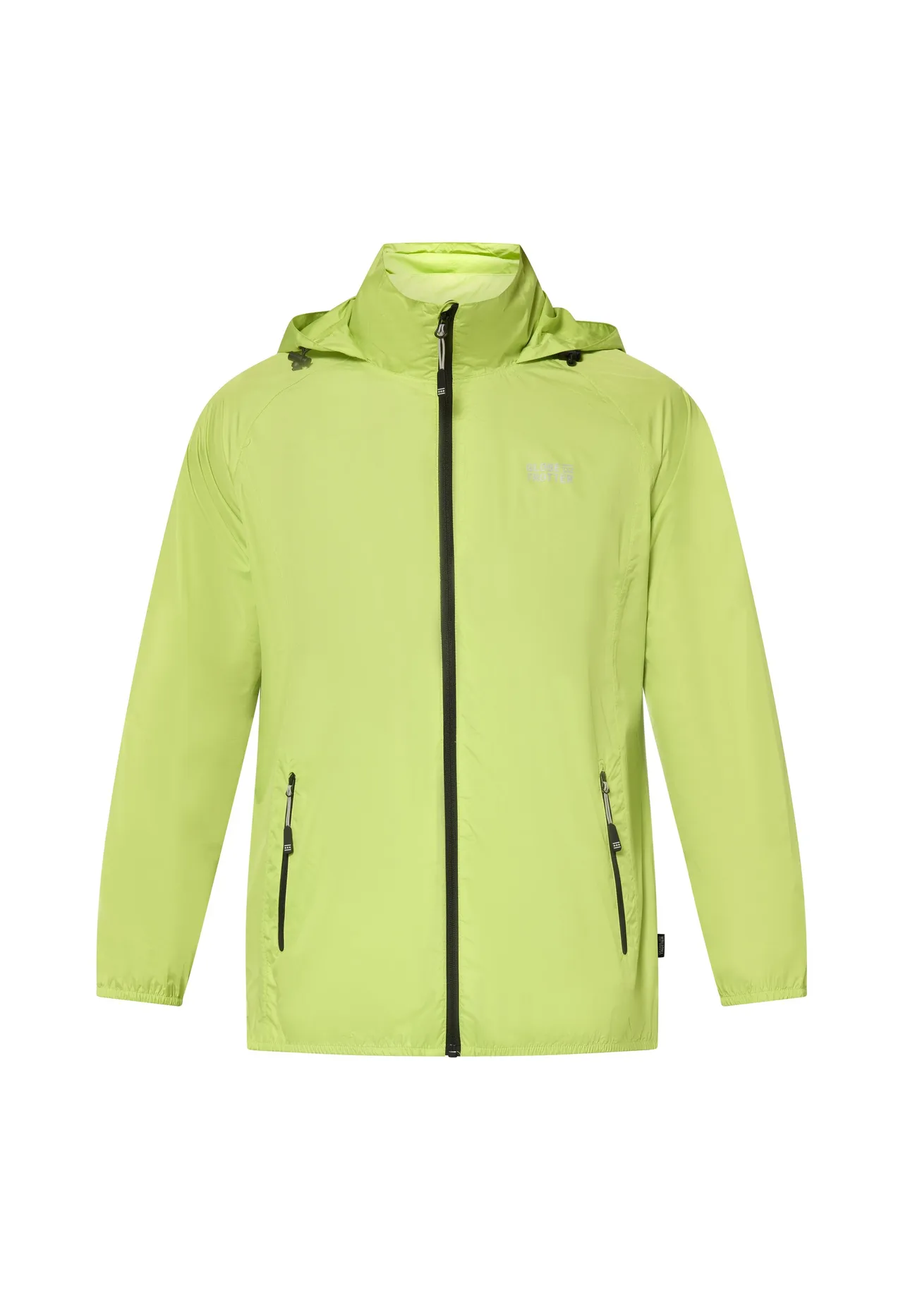 Leichte Outdoor-Regenjacke mit Kapuze