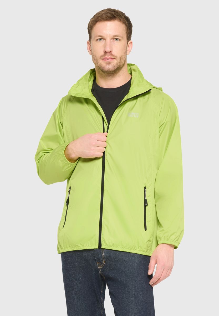 Leichte Outdoor-Regenjacke mit Kapuze