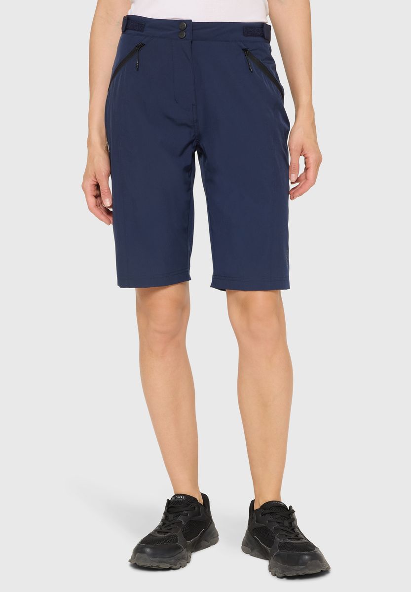 Funktionale Outdoor-Bermudas mit Reißverschlusstaschen