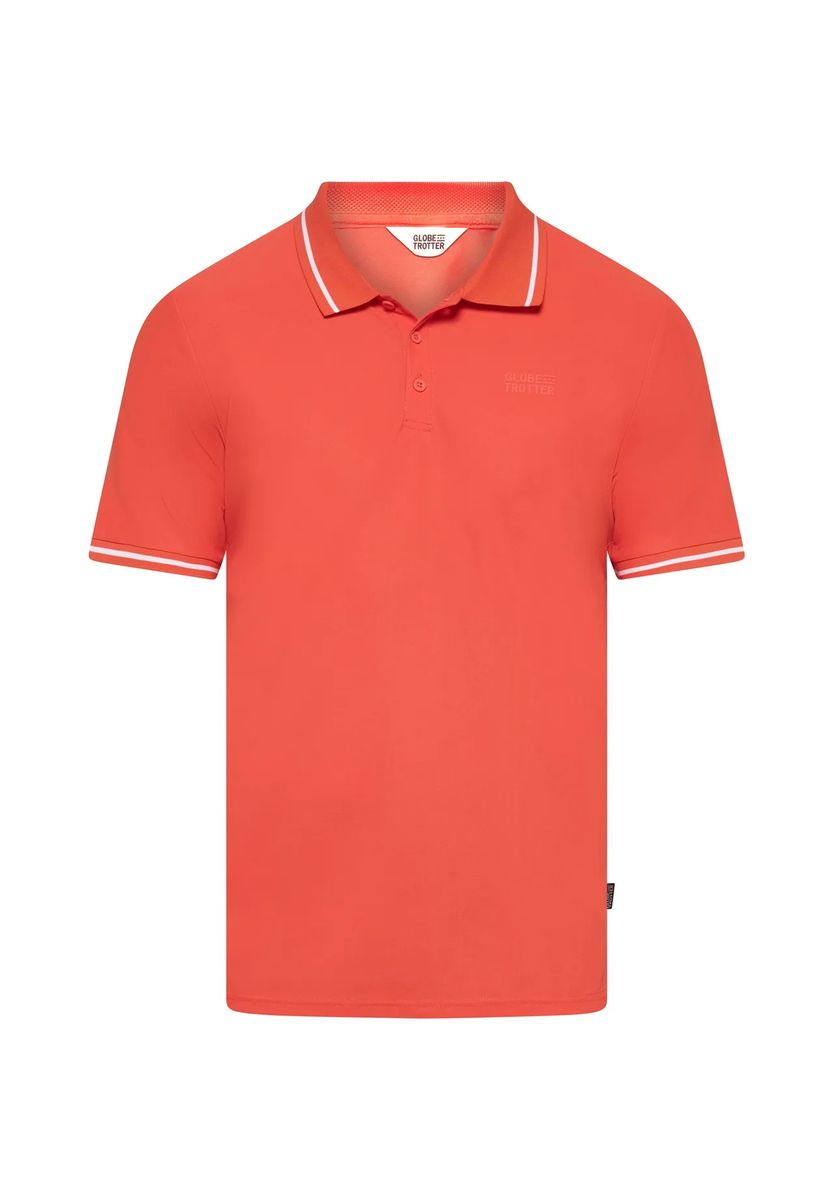 Klassisches Poloshirt mit Kontraststreifen