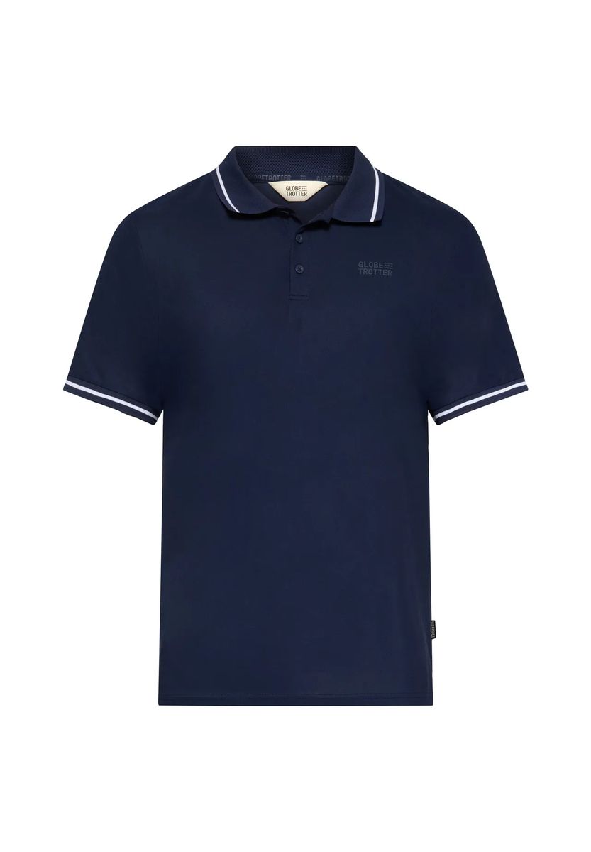 Performance-Poloshirt mit Kontraststreifen