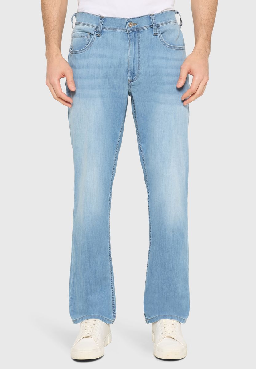 Klassische Straight-Leg Five-Pocket Jeans
