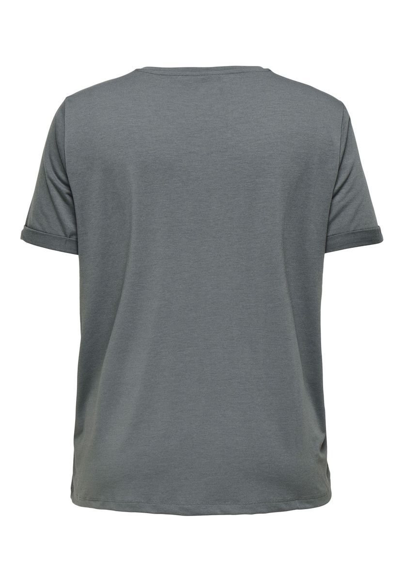 T-Shirt mit Rundhalsausschnitt und lockerer Passform