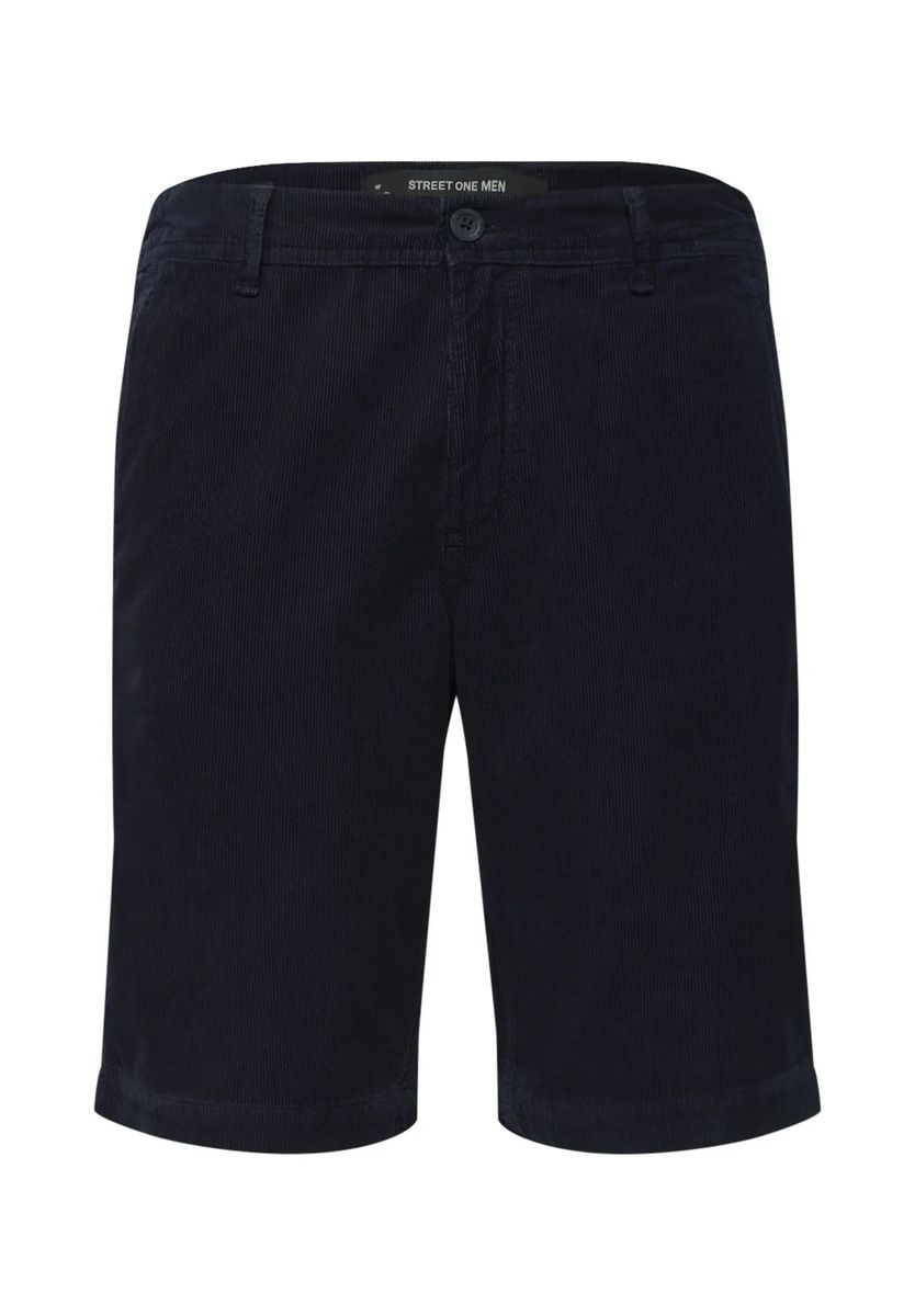 Cord-Chino-Shorts mit Flex-Bund