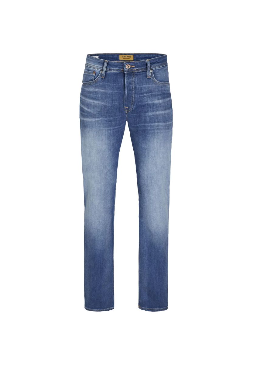 Klassisches Denim mit Used-Effekt