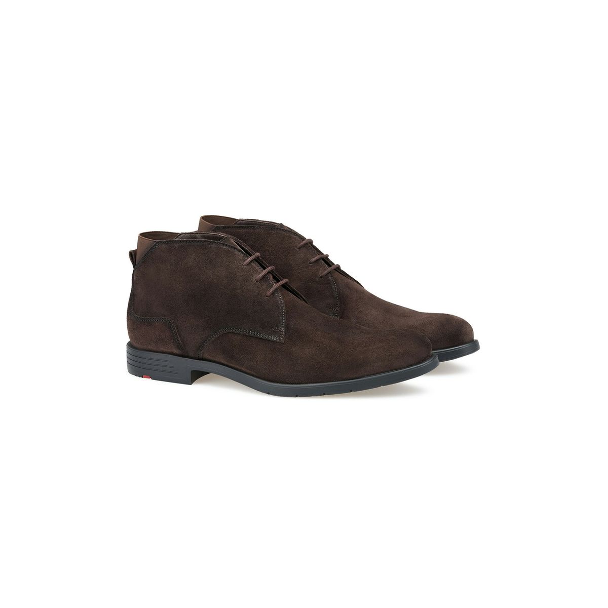 Schnür-Chukka-Boots aus Wildleder