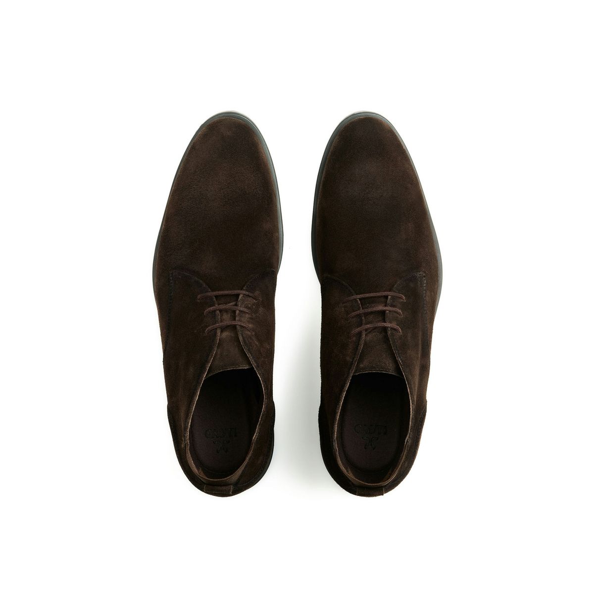 Schnür-Chukka-Boots aus Wildleder
