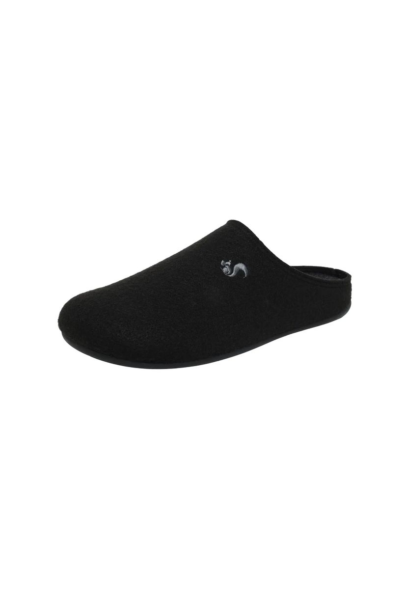 Bestickte Wollfilz-Clogs