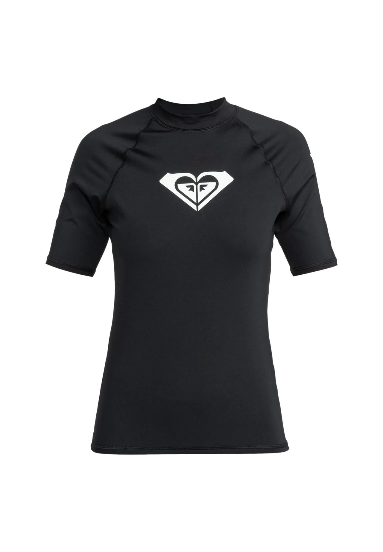 Kurzärmeliges Rashguard mit Herzlogo