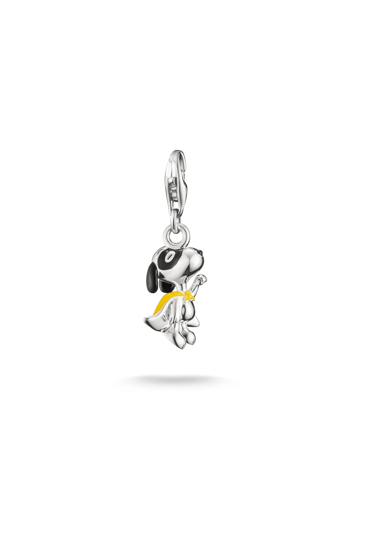 Snoopy Superheld Silber-Charm