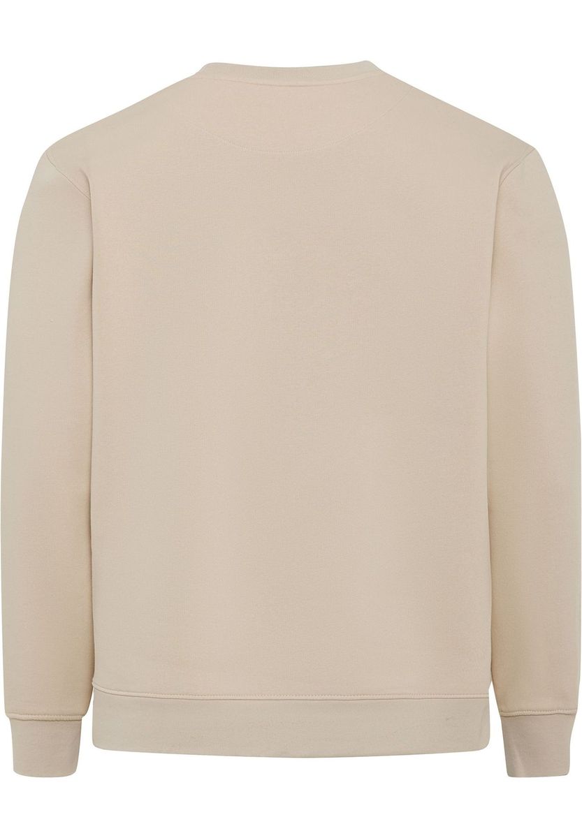 Klassisches Baumwoll-Sweatshirt mit Rundhalsausschnitt