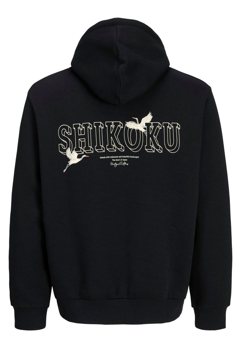 Kapuzenpullover mit Grafikprint in relaxter Passform