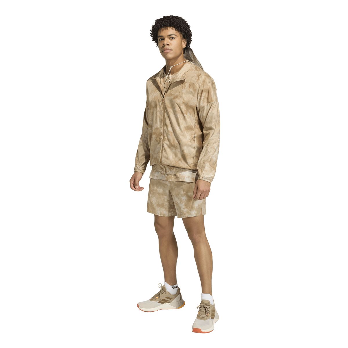 Leichte Tie-Dye Performance-Windjacke