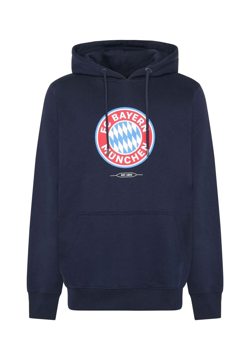 Klassischer Fan-Hoodie mit Vereinswappen