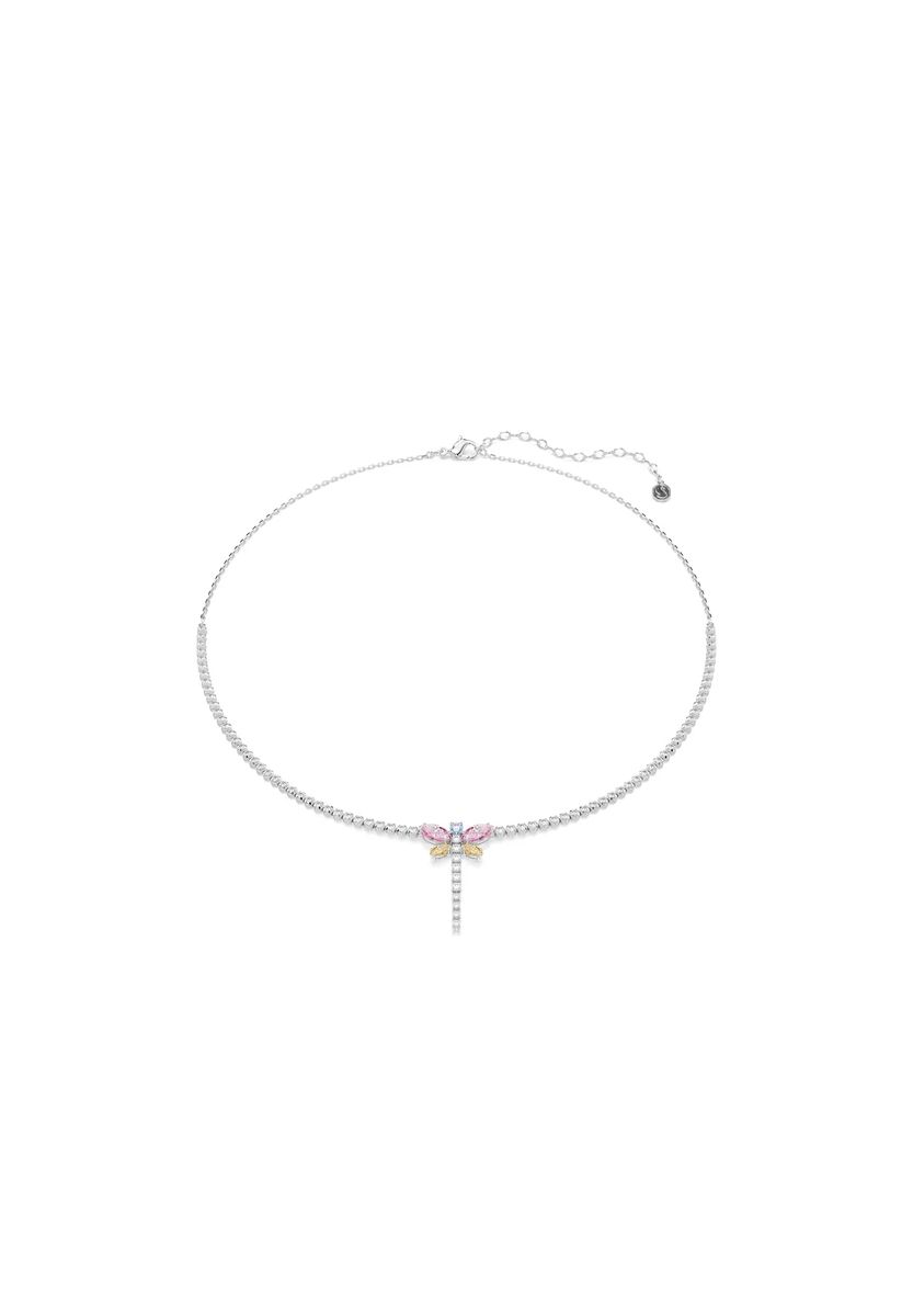Verstellbare Choker-Halskette mit Libellen-Motiv