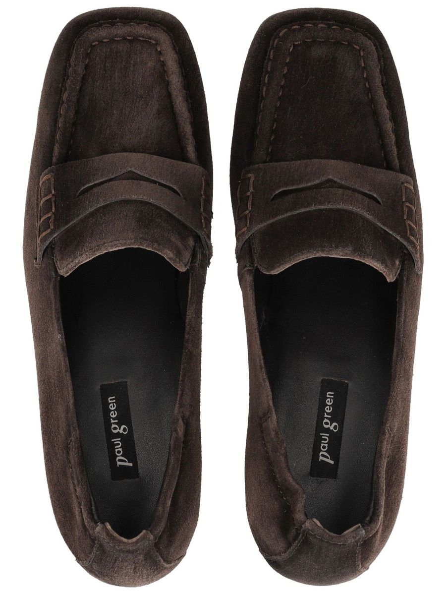 Eleganter Penny-Loafer mit Blockabsatz