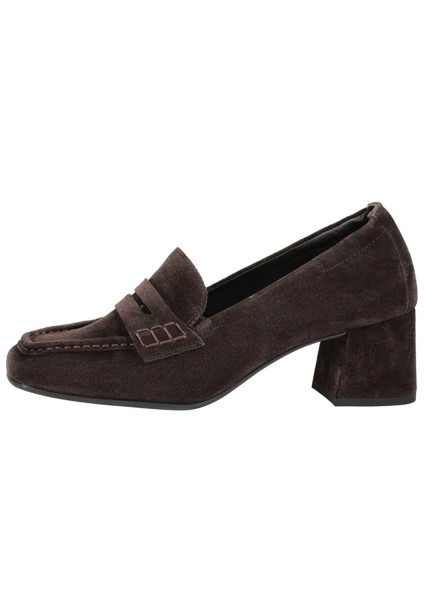 Eleganter Penny-Loafer mit Blockabsatz